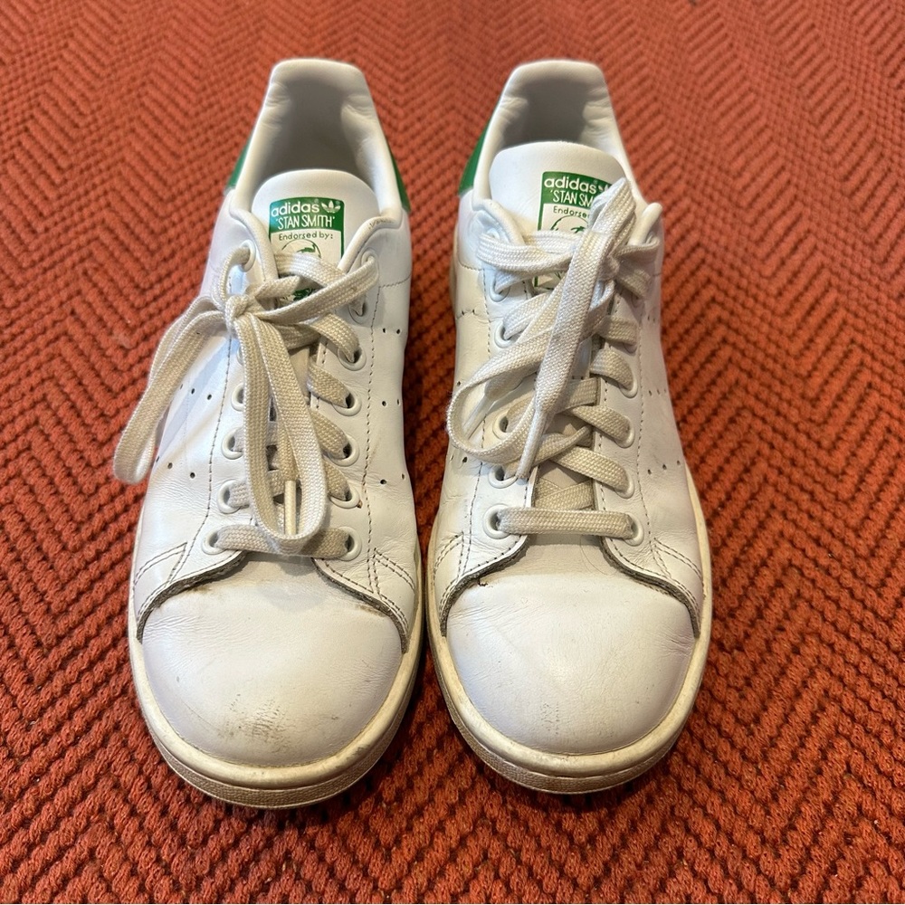 Adidas Stan Smith Sneaker White with Green Detail